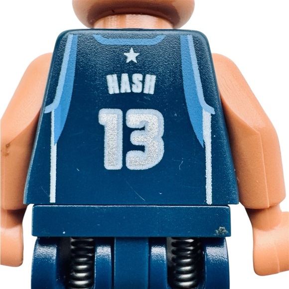 LEGO Sports Minifigure NBA Steve Nash #13 Dirk Nowitzki #41 Dallas Mavericks - Picture 6 of 10